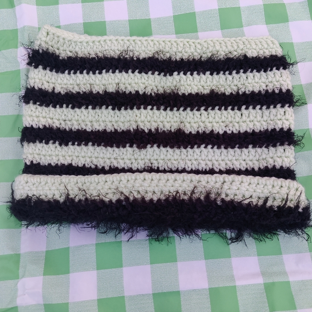 Crochet cat ear beanie